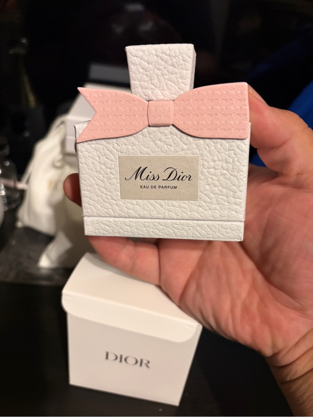 Miss Dior Limited Collectors Edition Pink Bow Box